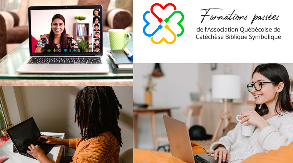 Des personnes devant leur ordinateur en formation
